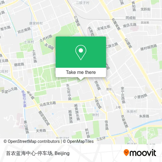 首农蓝海中心-停车场 map