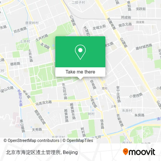 北京市海淀区渣土管理所 map