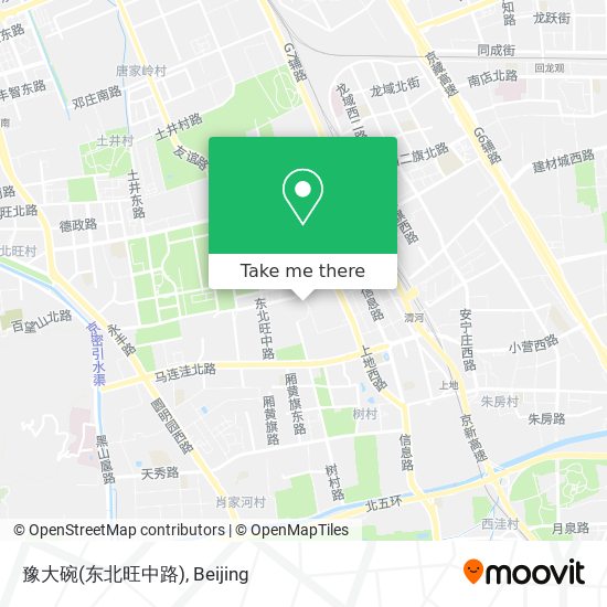 豫大碗(东北旺中路) map