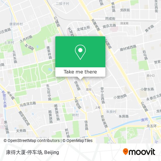 康得大厦-停车场 map