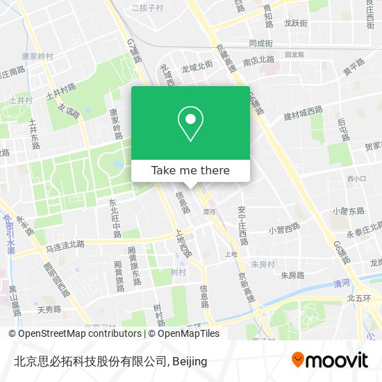 北京思必拓科技股份有限公司 map
