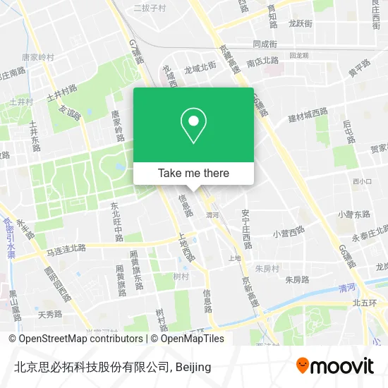 北京思必拓科技股份有限公司 map