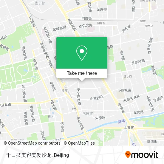 千日技美容美发沙龙 map