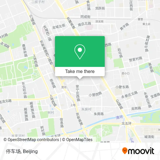 停车场 map