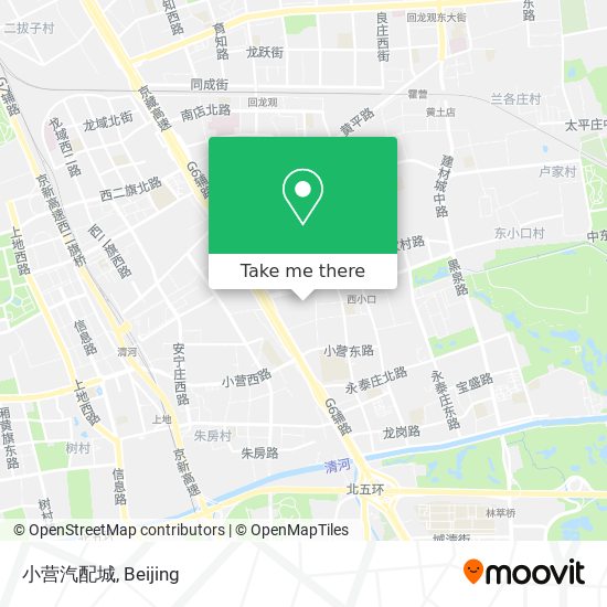 小营汽配城 map