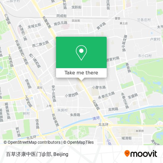 百草济康中医门诊部 map