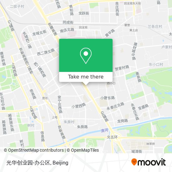 光华创业园-办公区 map