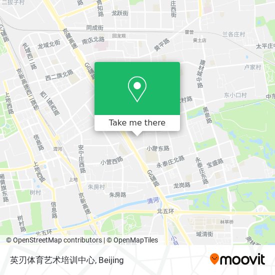 英刃体育艺术培训中心 map