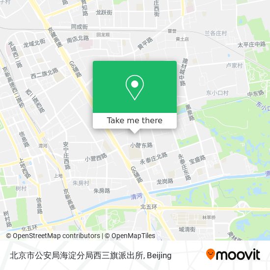 北京市公安局海淀分局西三旗派出所 map