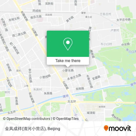 金凤成祥(清河小营店) map