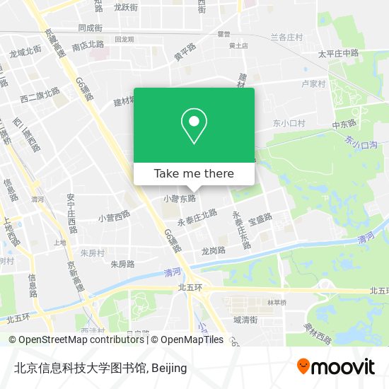 北京信息科技大学图书馆 map