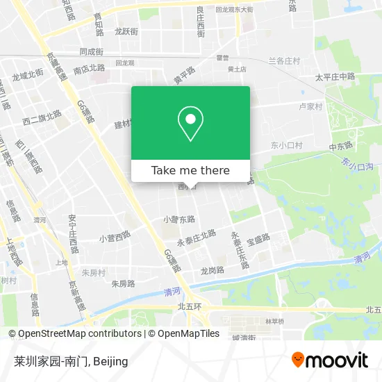 莱圳家园-南门 map