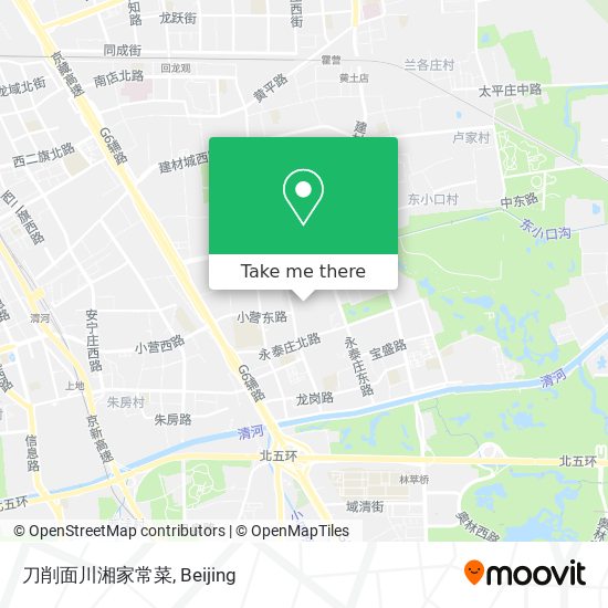 刀削面川湘家常菜 map