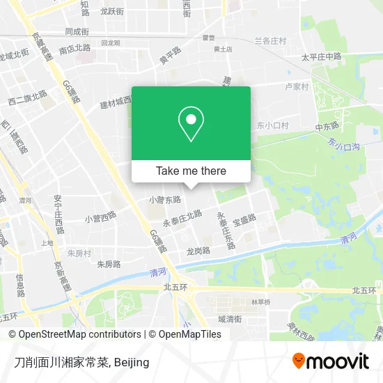 刀削面川湘家常菜 map