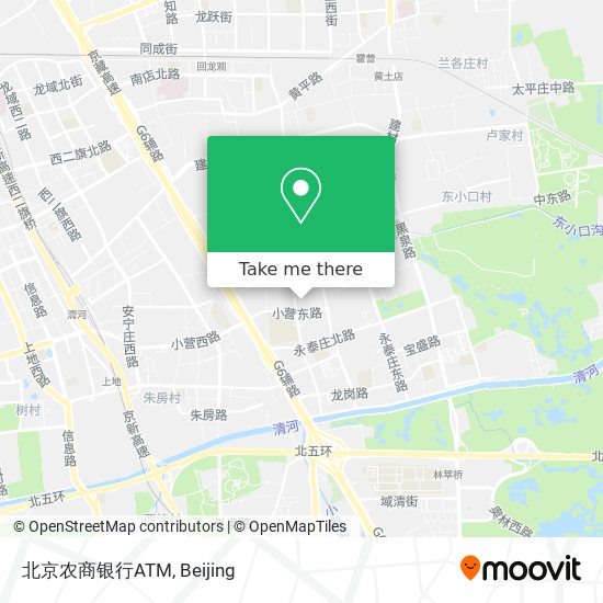 北京农商银行ATM map