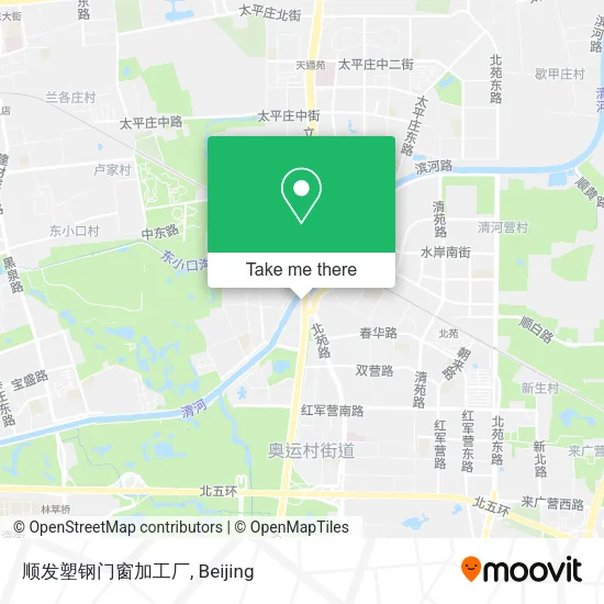 顺发塑钢门窗加工厂 map
