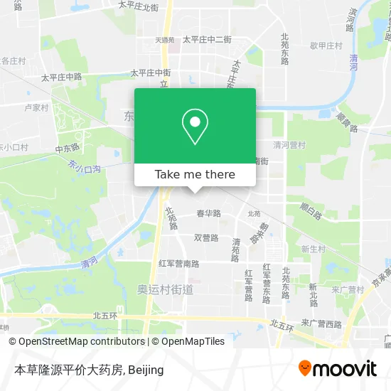 本草隆源平价大药房 map
