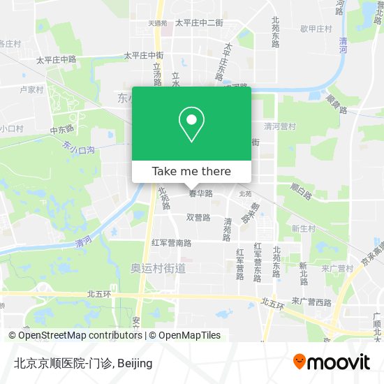 北京京顺医院-门诊 map