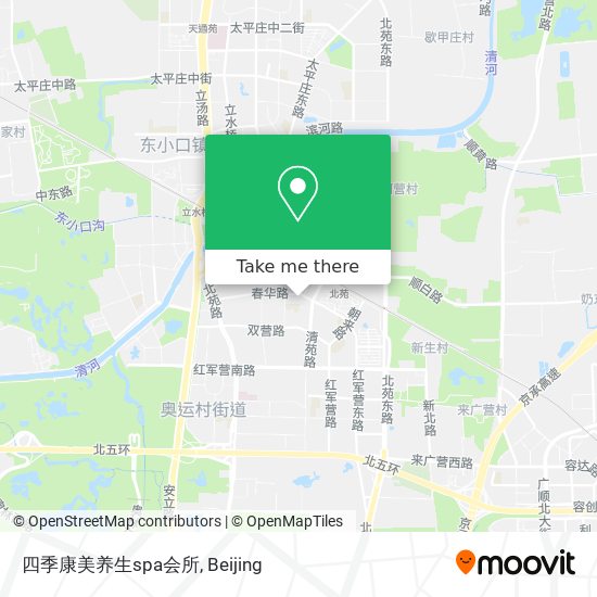 四季康美养生spa会所 map