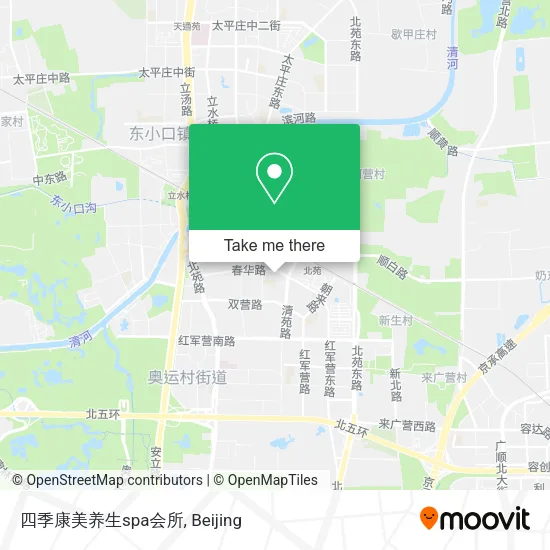 四季康美养生spa会所 map