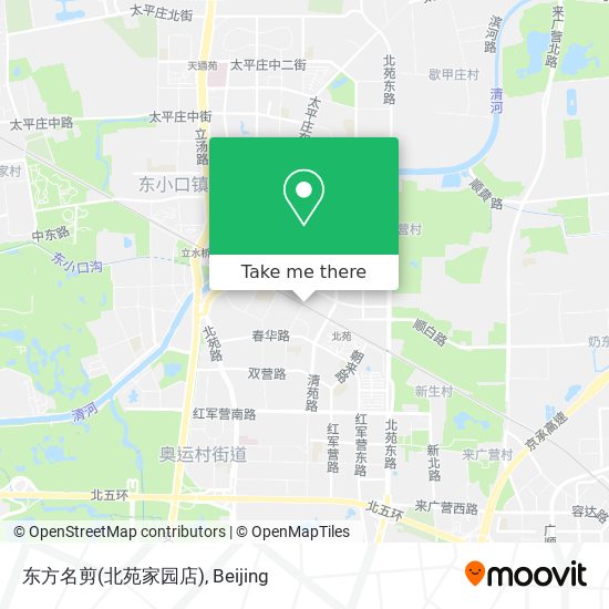 东方名剪(北苑家园店) map