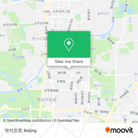 世代百货 map