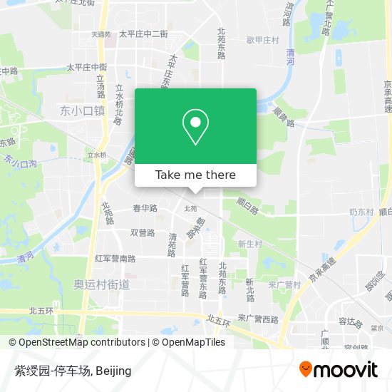 紫绶园-停车场 map