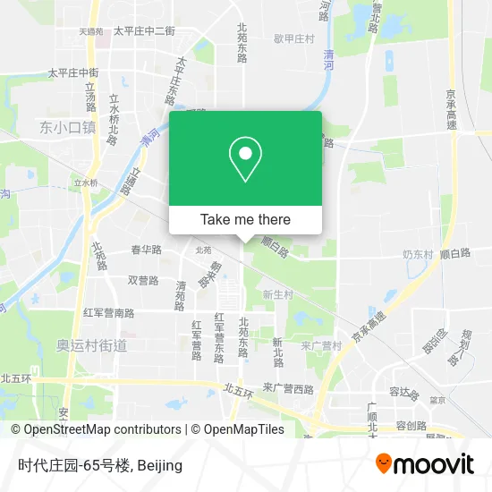 时代庄园-65号楼 map