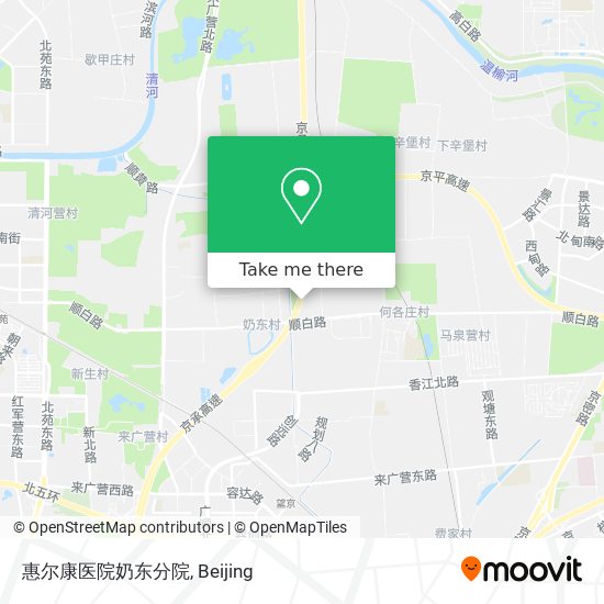 惠尔康医院奶东分院 map