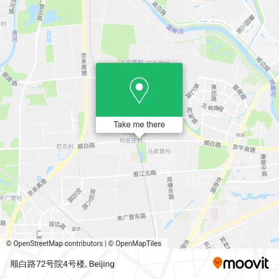 顺白路72号院4号楼 map
