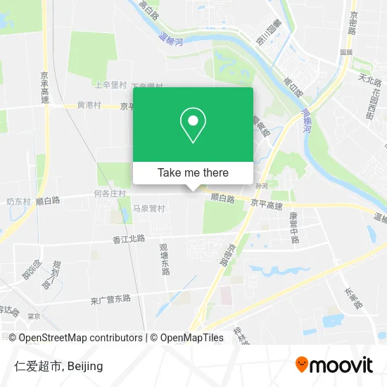 仁爱超市 map