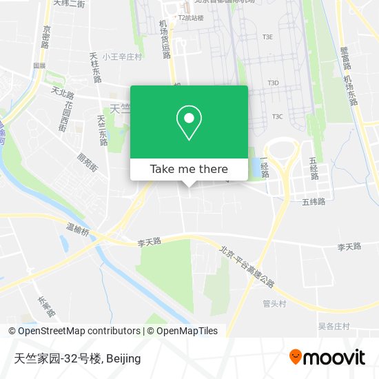 天竺家园-32号楼 map