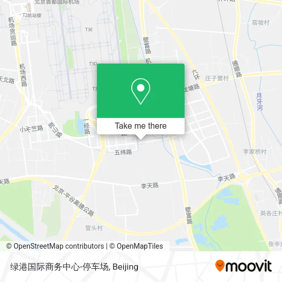 绿港国际商务中心-停车场 map
