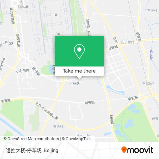 运控大楼-停车场 map