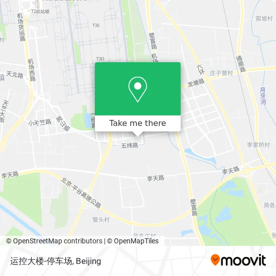 运控大楼-停车场 map