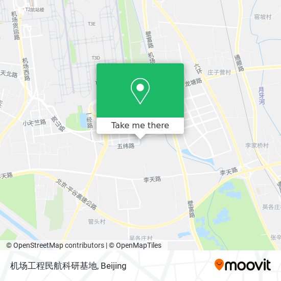 机场工程民航科研基地 map