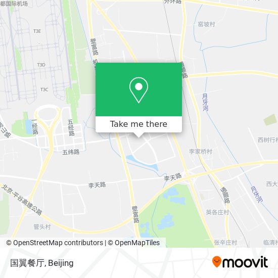 国翼餐厅 map
