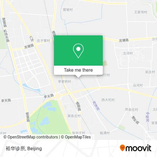 裕华诊所 map