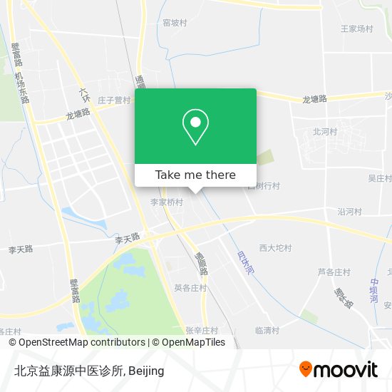 北京益康源中医诊所 map
