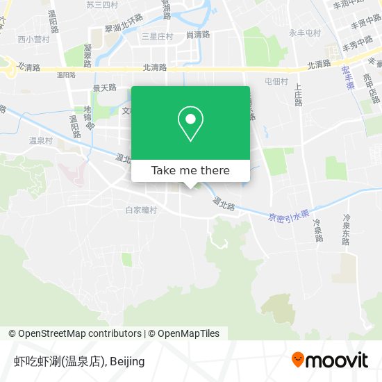 虾吃虾涮(温泉店) map