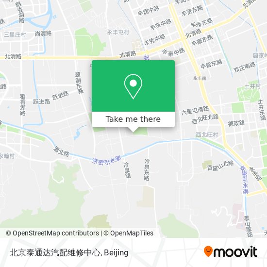 北京泰通达汽配维修中心 map
