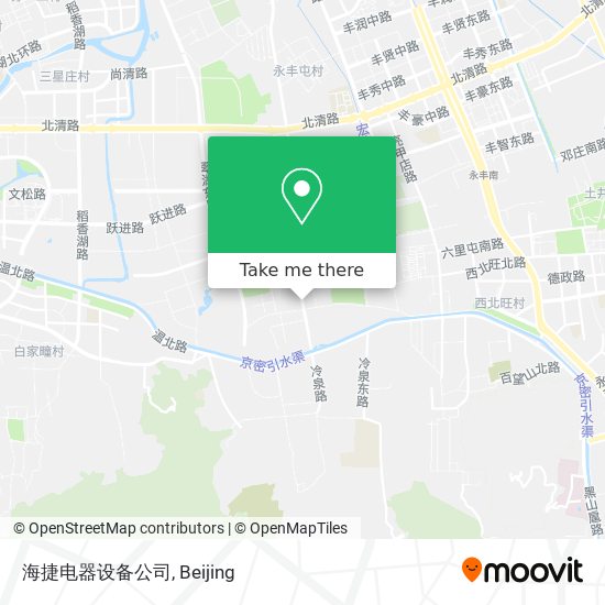 海捷电器设备公司 map