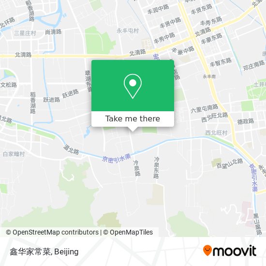 鑫华家常菜 map