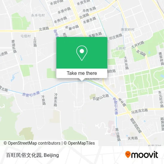 百旺民俗文化园 map