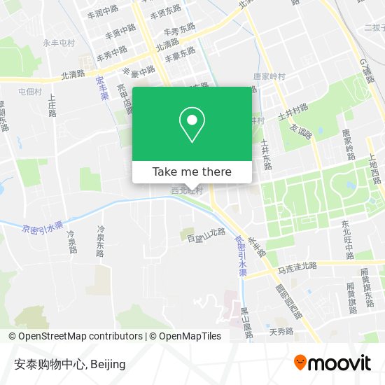 安泰购物中心 map