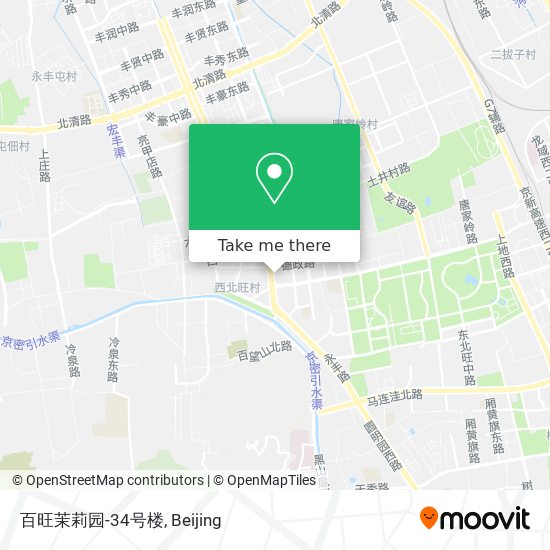 百旺茉莉园-34号楼 map