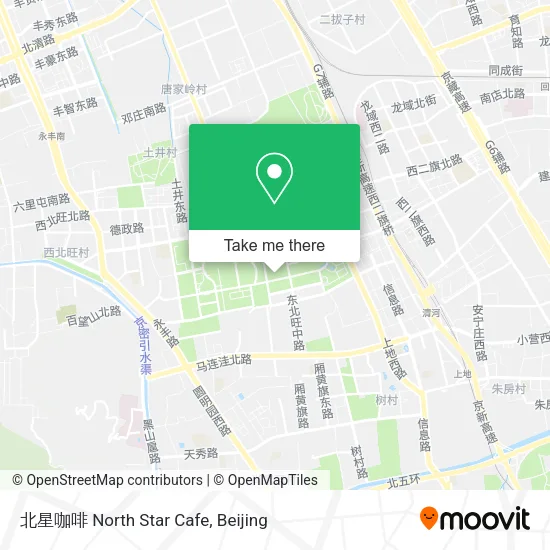 北星咖啡 North Star Cafe map