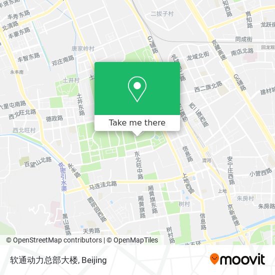 软通动力总部大楼 map