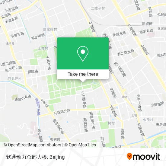 软通动力总部大楼 map