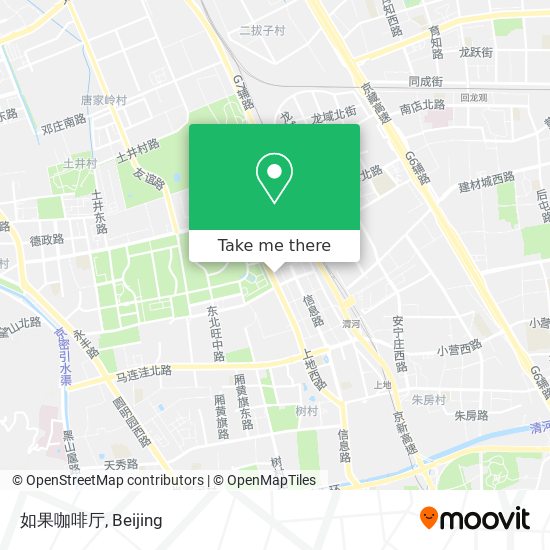如果咖啡厅 map